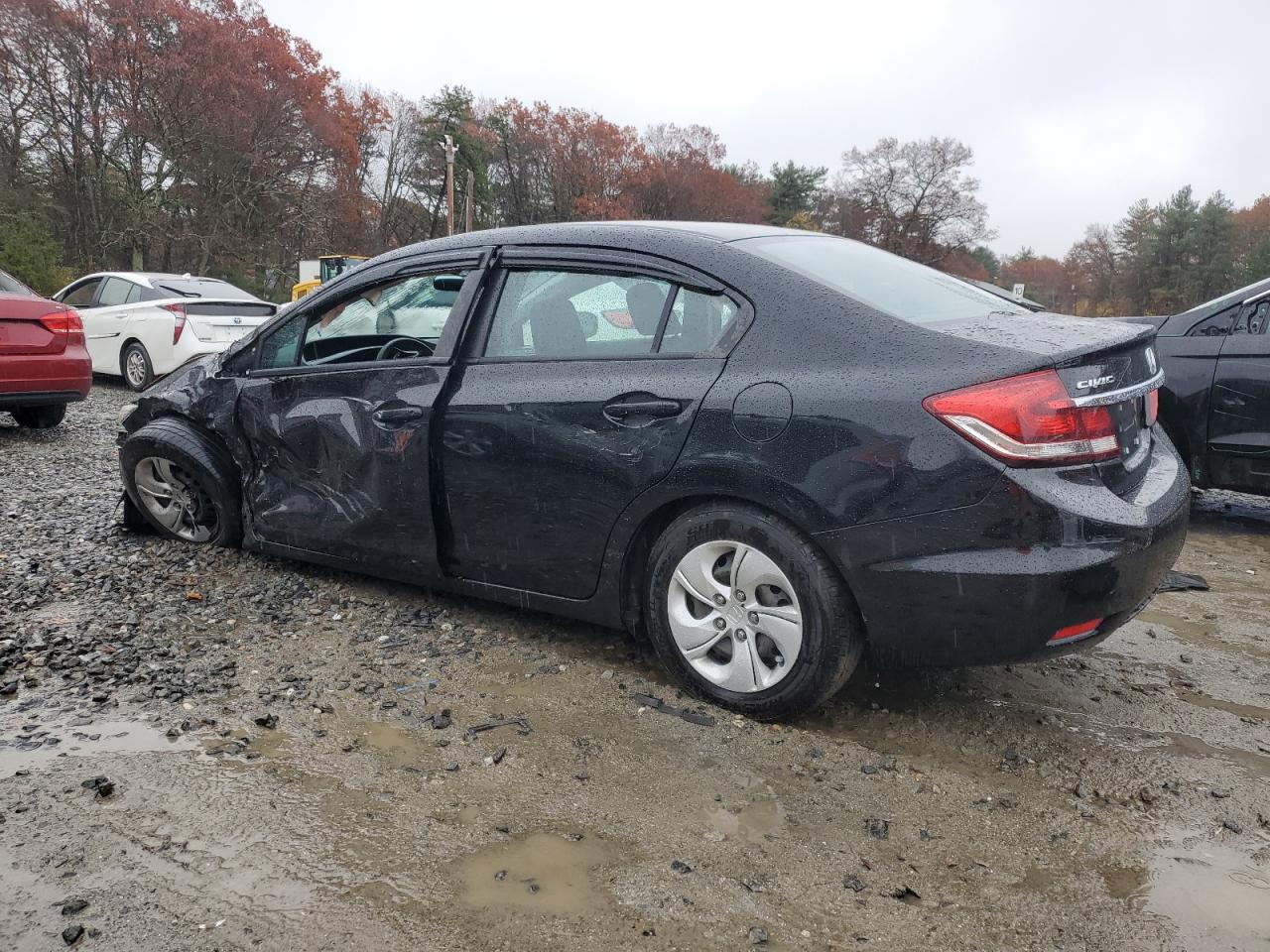 Lot #3311484246 2015 HONDA CIVIC LX