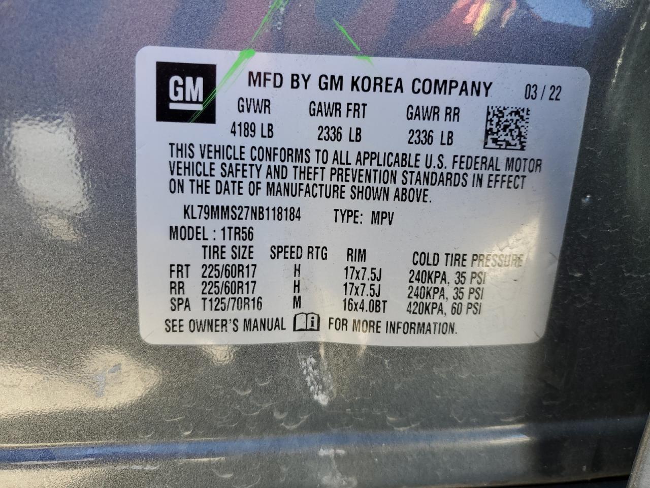 CHEVROLET TRAILBLAZER LS