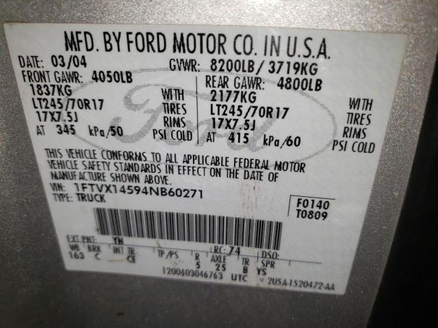 2004 FORD F150 #3293839589