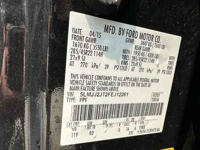 2015 LINCOLN NAVIGATOR - 5LMJJ2JT2FEJ12261