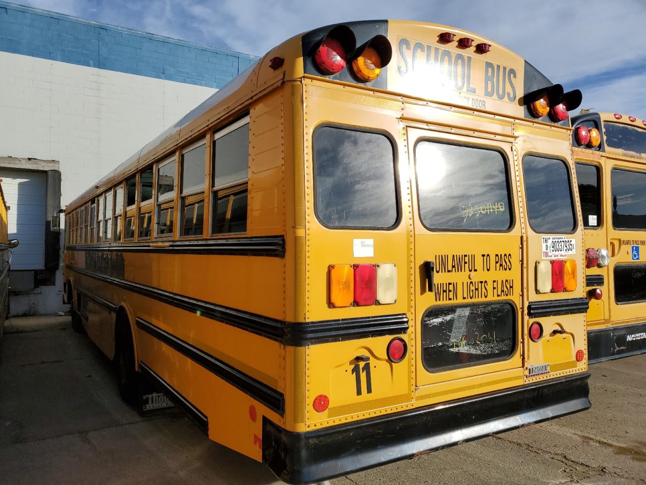 Lot #3285637332 2013 THOMAS SCHOOL BUS