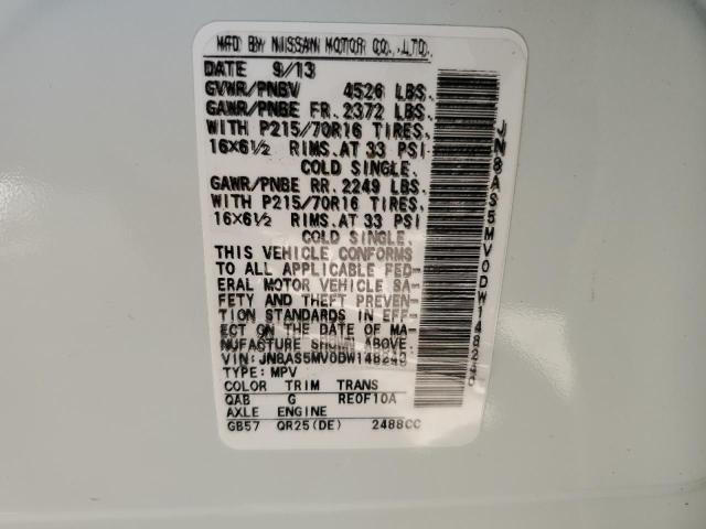 2013 NISSAN ROGUE S #3294541622