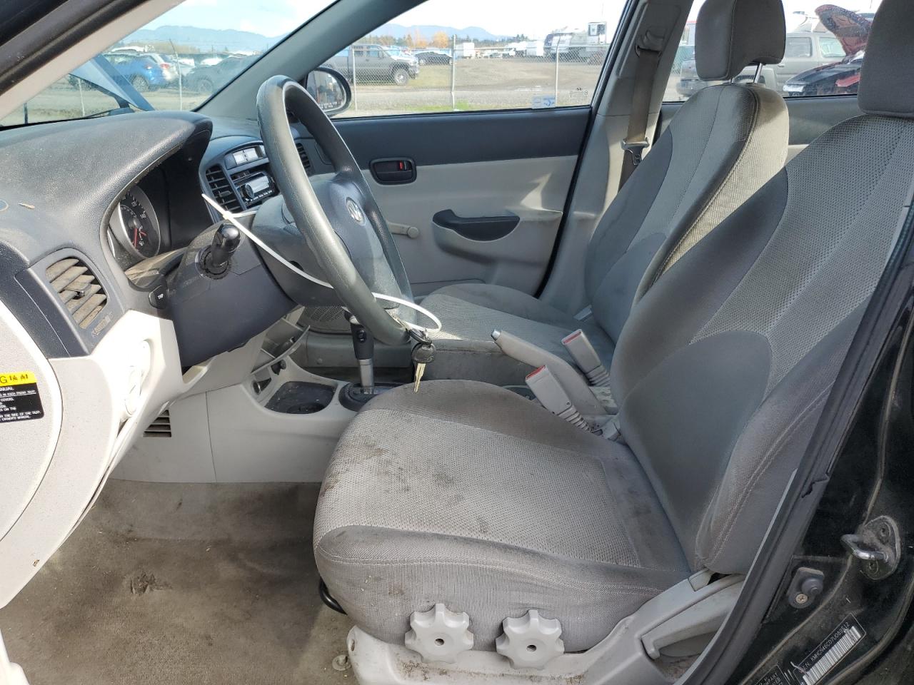 Lot #3290427792 2007 HYUNDAI ACCENT GLS