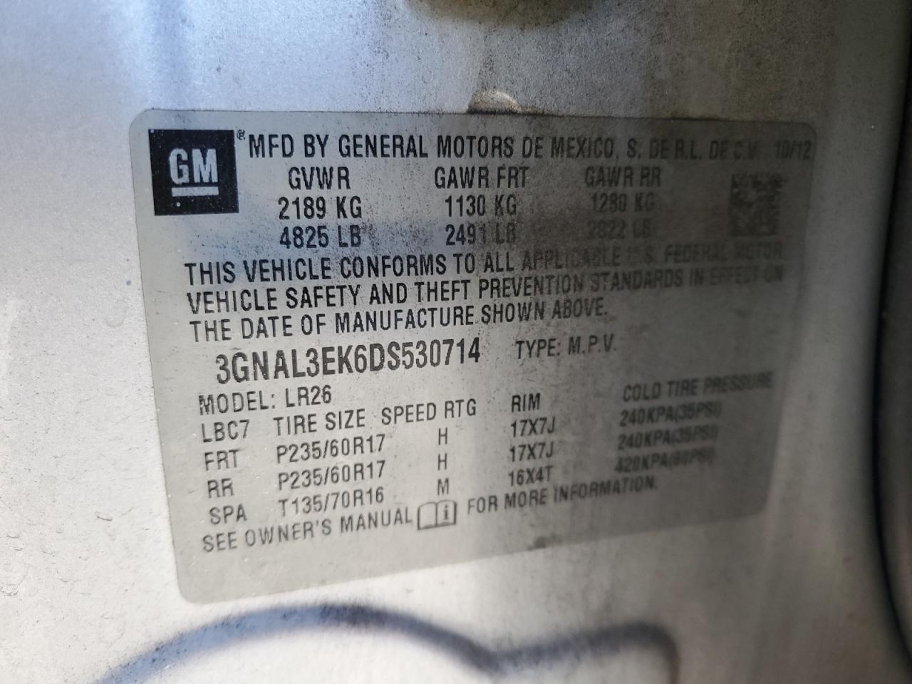 CHEVROLET CAPTIVA LT