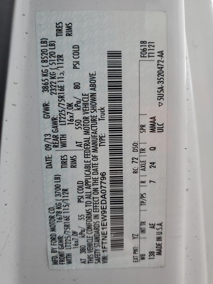 FORD ECONOLINE E150 VAN