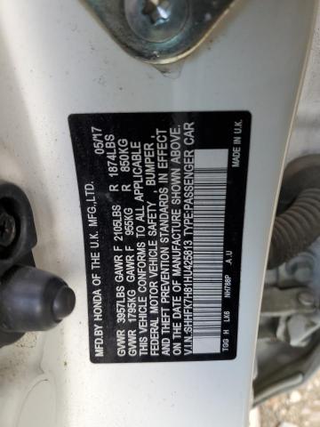 2017 HONDA CIVIC EXL #3293447435