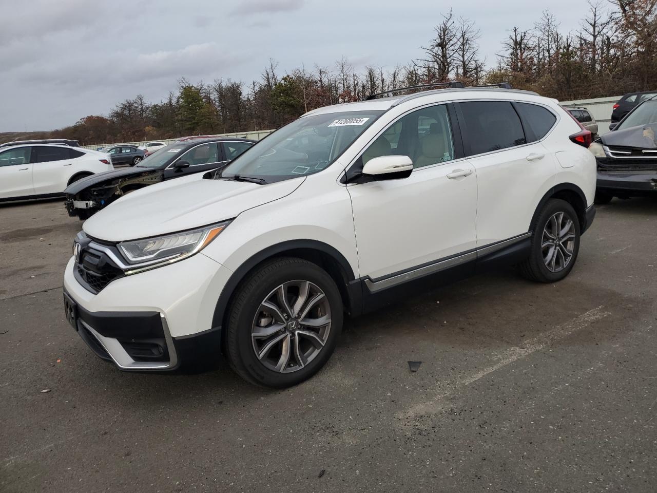 Lot #3310322955 2021 HONDA CR-V TOURI