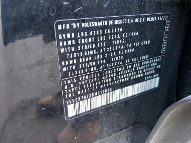 2024 VOLKSWAGEN TAOS SE 3VVSX7B2XRM015886