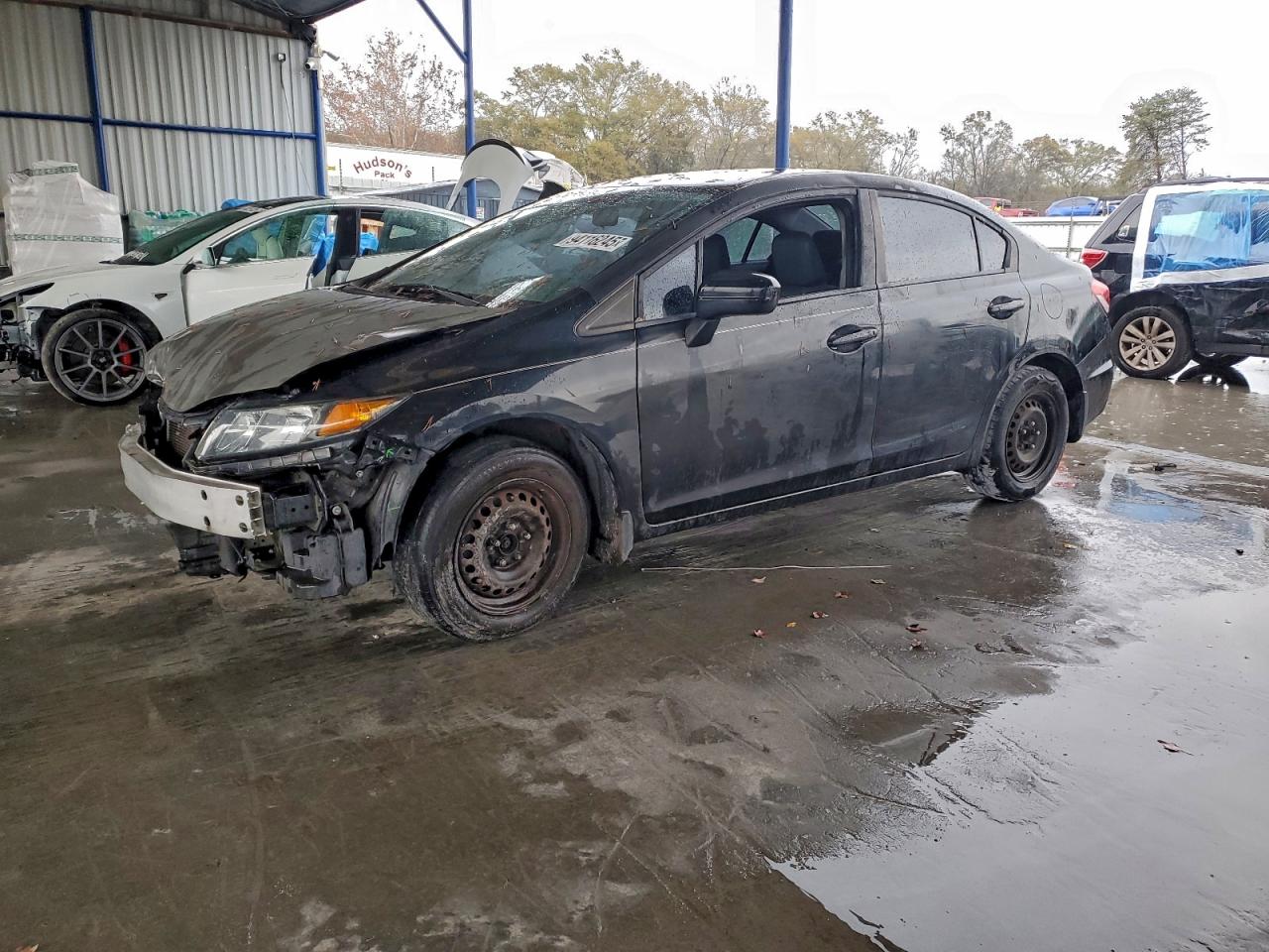 Lot #3315989094 2014 HONDA CIVIC LX