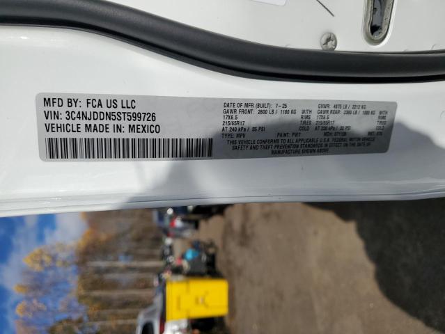 2025 JEEP COMPASS TR - 3C4NJDDN5ST599726