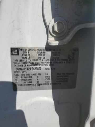 2014 CHEVROLET CAPTIVA LS - 3GNAL2EK3ES623802