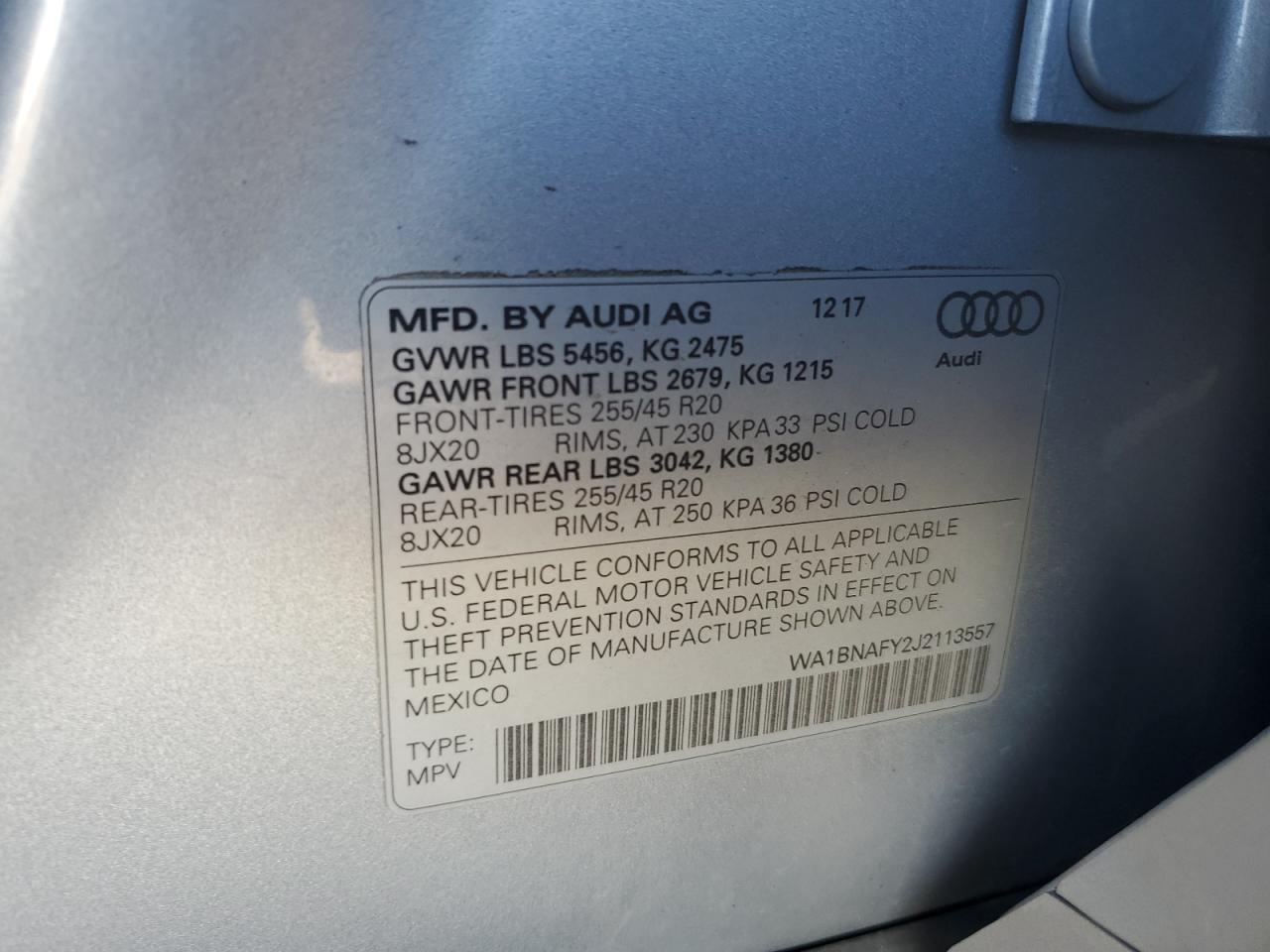 AUDI Q5 PREMIUM PLUS