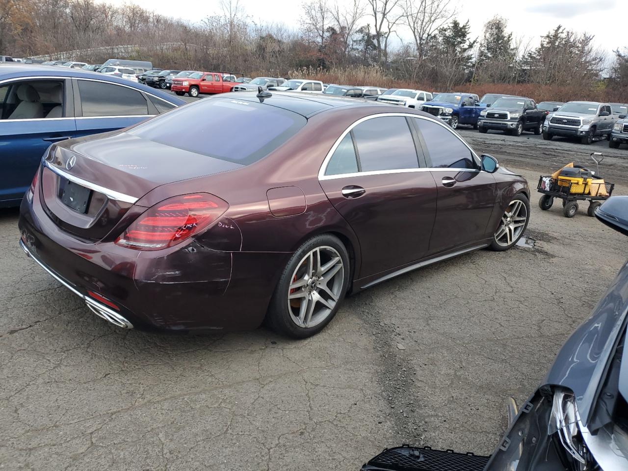 Lot #3311461237 2019 MERCEDES-BENZ S 560 4MAT