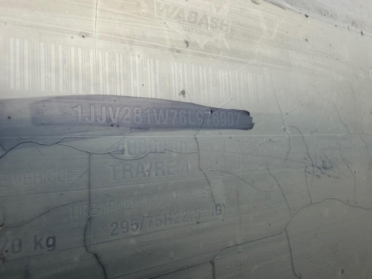 Lot #3286533161 2006 WABASH VAN