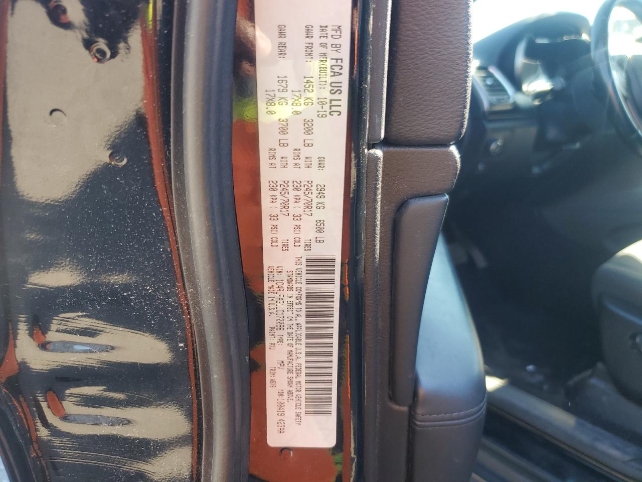 Lot #3311501264 2020 JEEP GRAND CHER