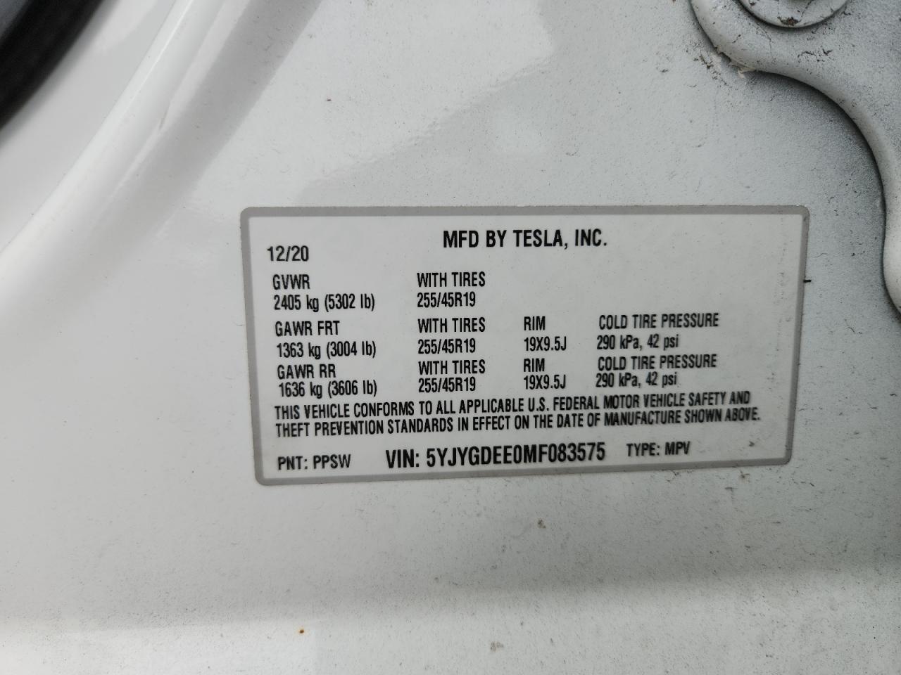 TESLA MODEL Y