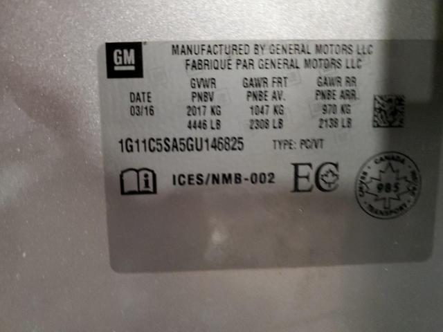 2016 CHEVROLET MALIBU LIM #3292362300