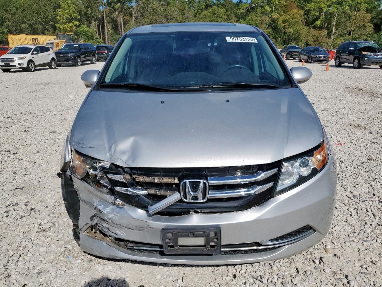 Lot #3292614596 2014 HONDA ODYSSEY EX