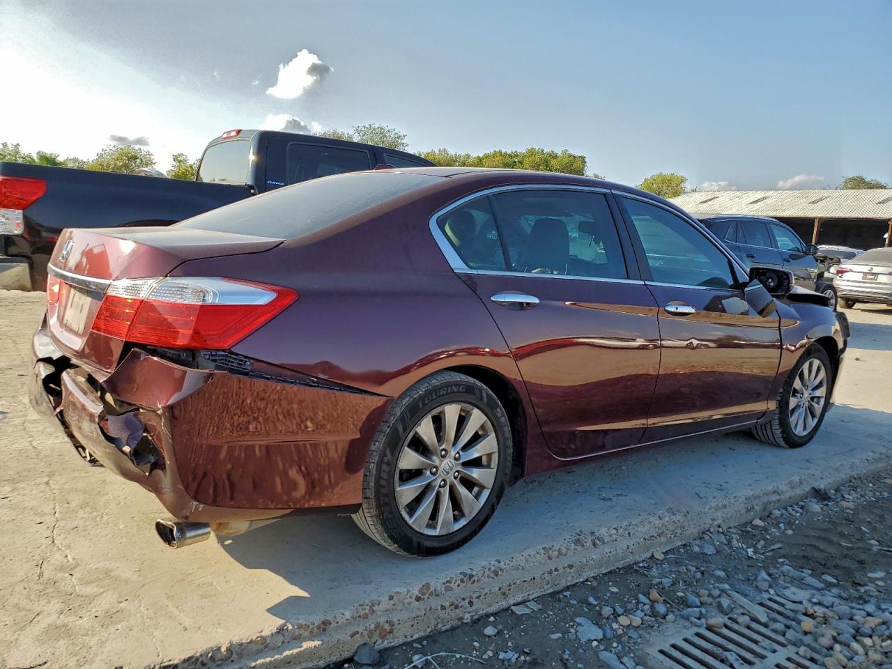 Lot #3305679757 2015 HONDA ACCORD EXL