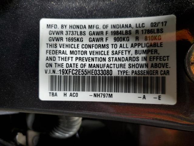 2017 HONDA CIVIC LX #3283953821