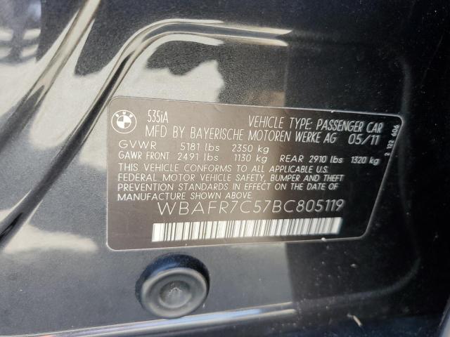 2011 BMW 5 SERIES #3301835355