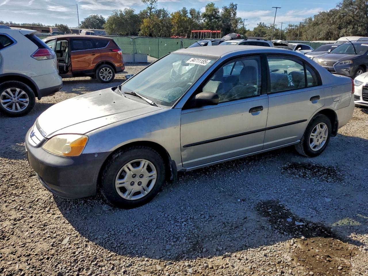 Lot #3305308332 2002 HONDA CIVIC DX