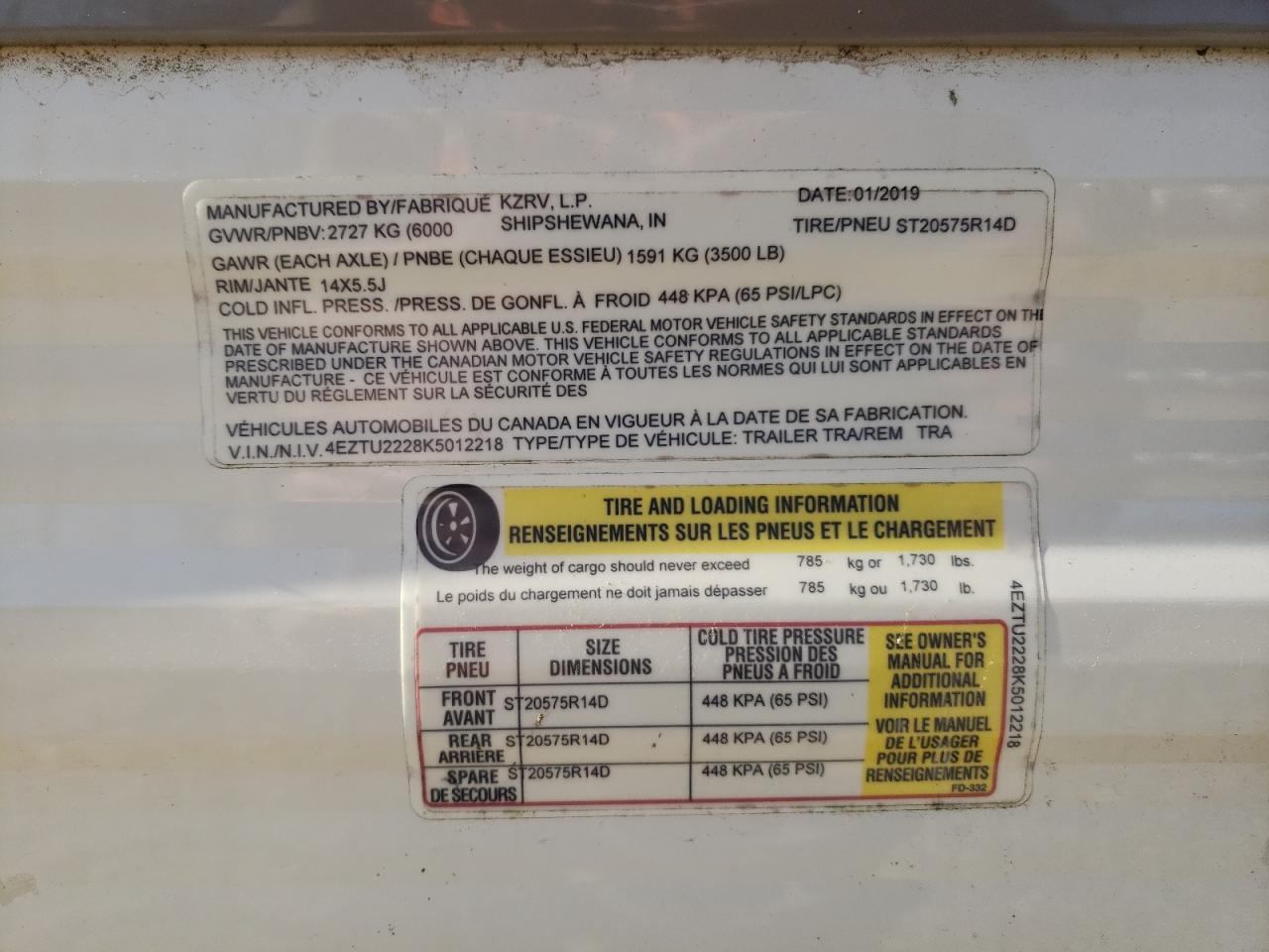 Lot #3304602491 2019 SPORTSMEN OTHER