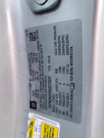 2016 CHEVROLET SILVERADO #3291361186