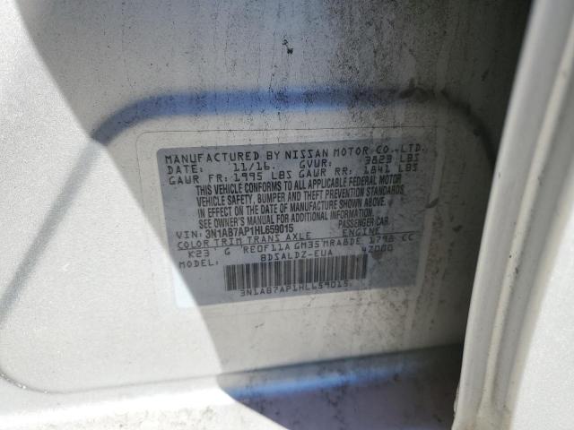 2017 NISSAN SENTRA S #3281475023