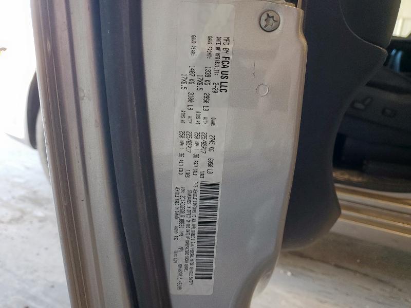 2020 DODGE GRAND CARA #3297251401