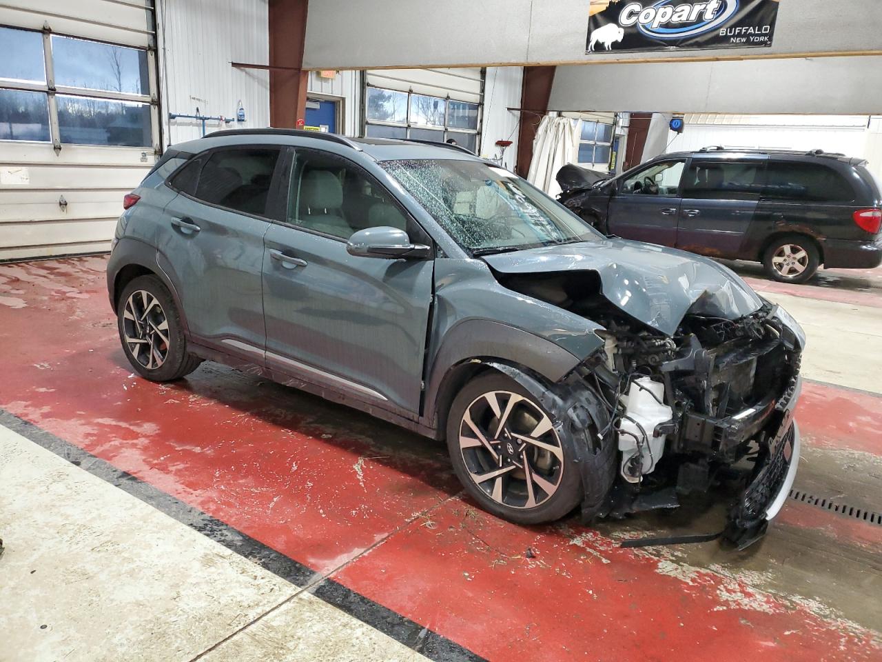 Lot #3316009821 2022 HYUNDAI KONA LIMIT