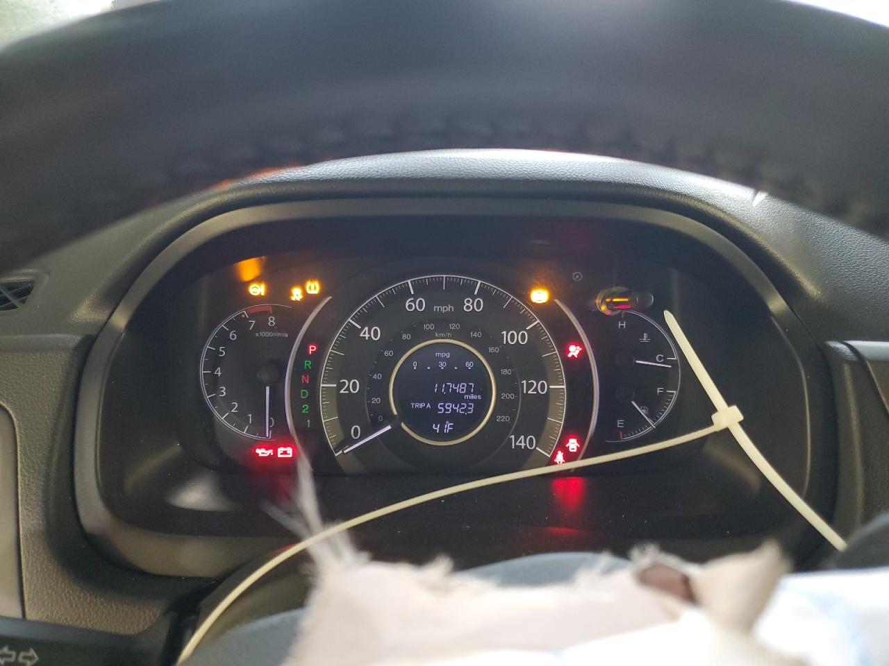 Lot #3309312012 2014 HONDA CR-V EXL