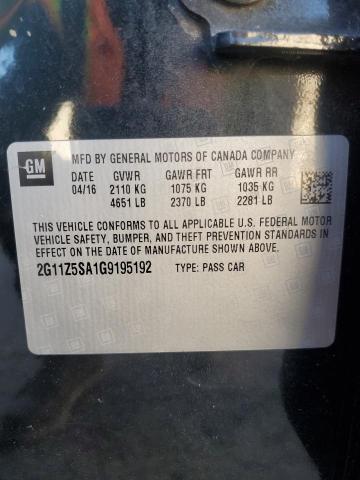 2016 CHEVROLET IMPALA LS #3296972846