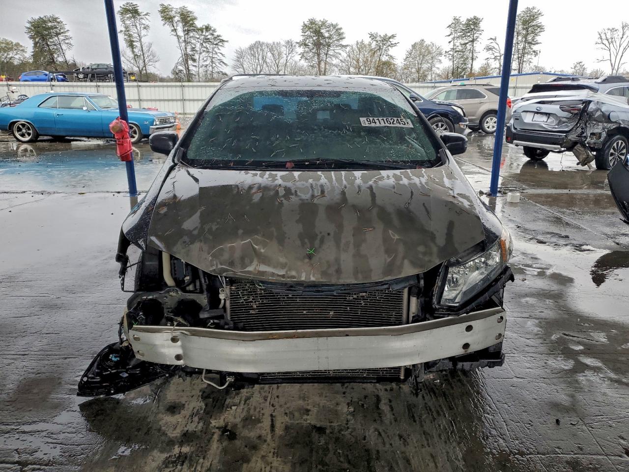 Lot #3315989094 2014 HONDA CIVIC LX
