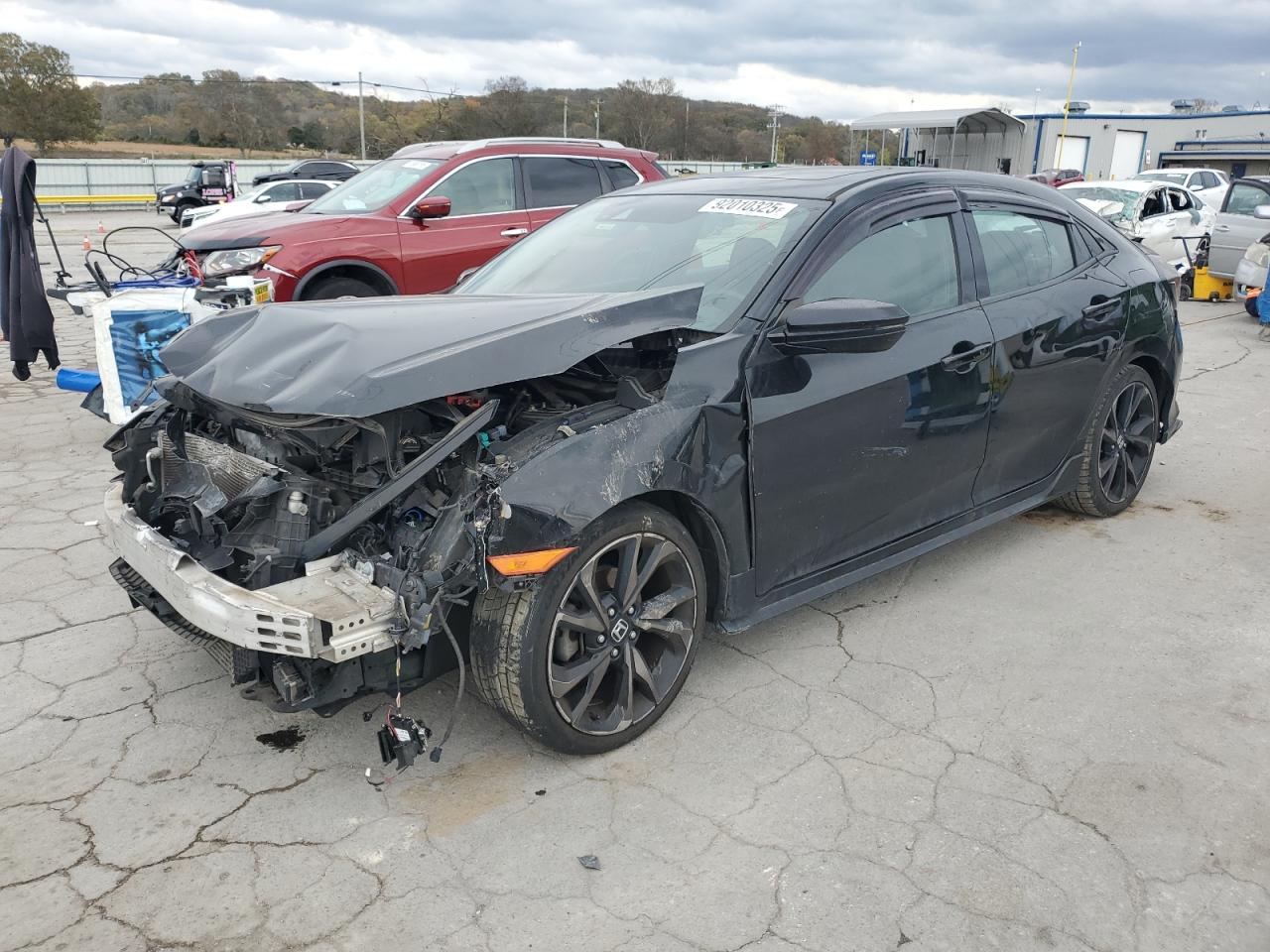 Lot #3311655219 2018 HONDA CIVIC SPOR
