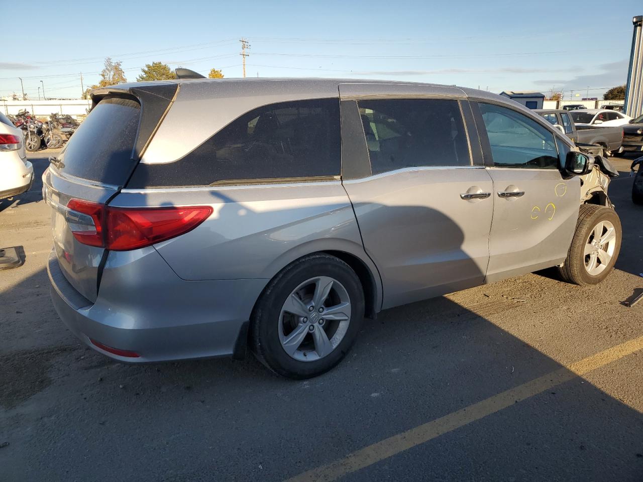 Lot #3302832890 2019 HONDA ODYSSEY EX