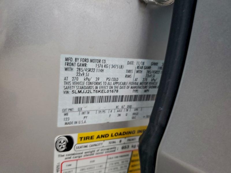 2019 LINCOLN NAVIGATOR #3298129128