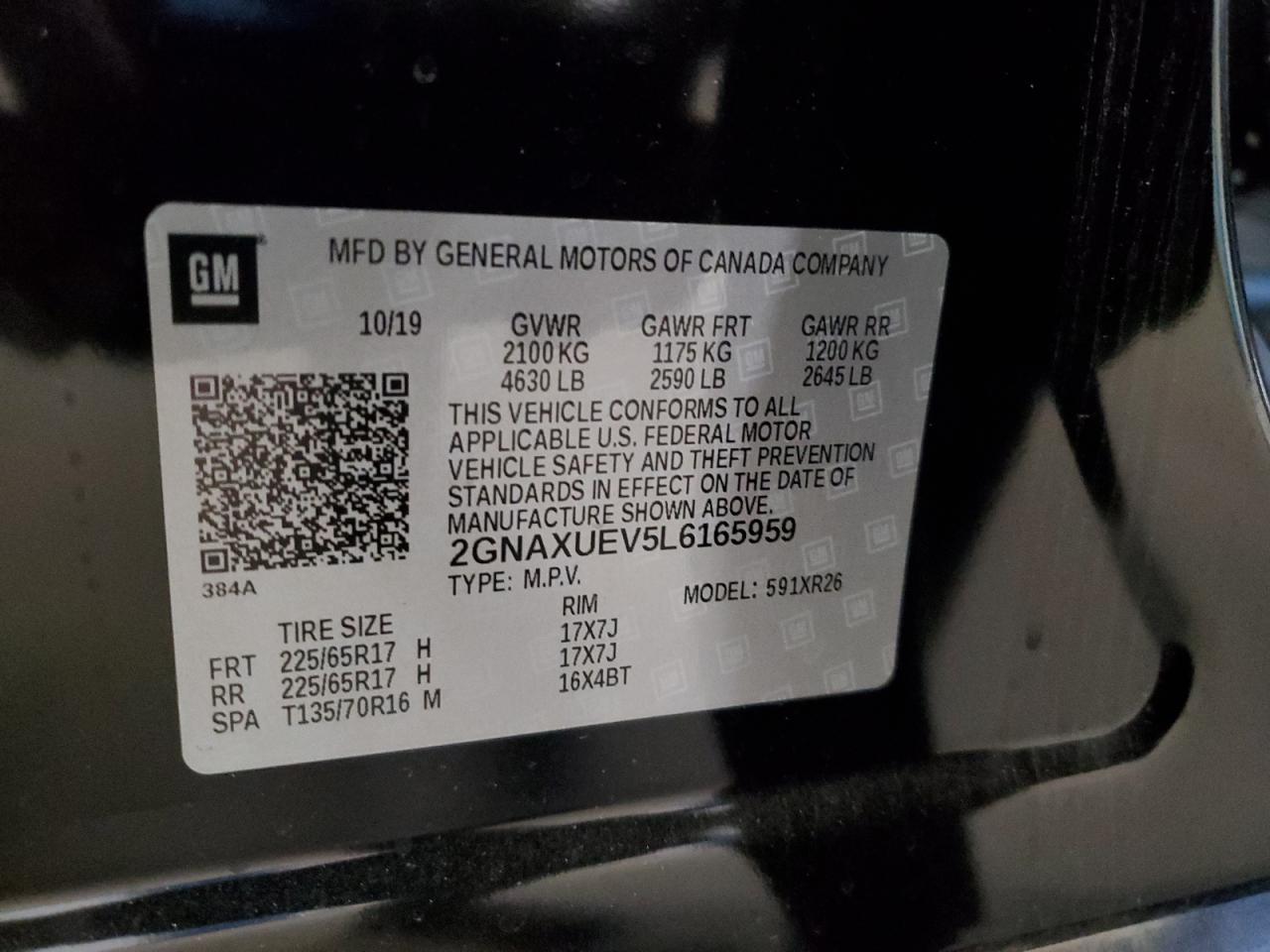 CHEVROLET EQUINOX LT