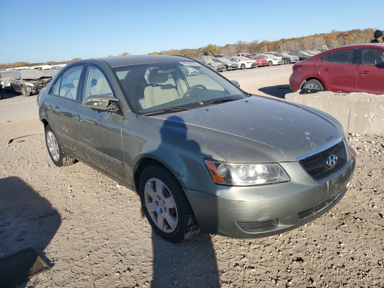 Lot #3296702706 2007 HYUNDAI SONATA GLS