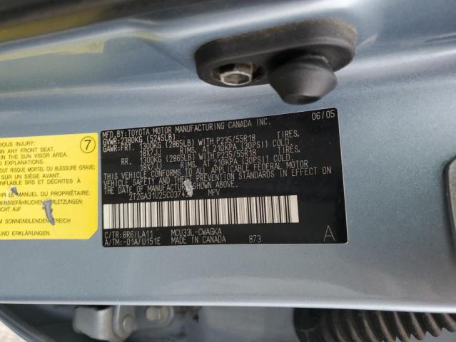 2005 LEXUS RX 330 #3293590452