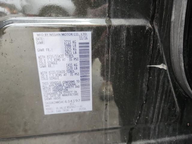 2017 NISSAN PATHFINDER #3294547669