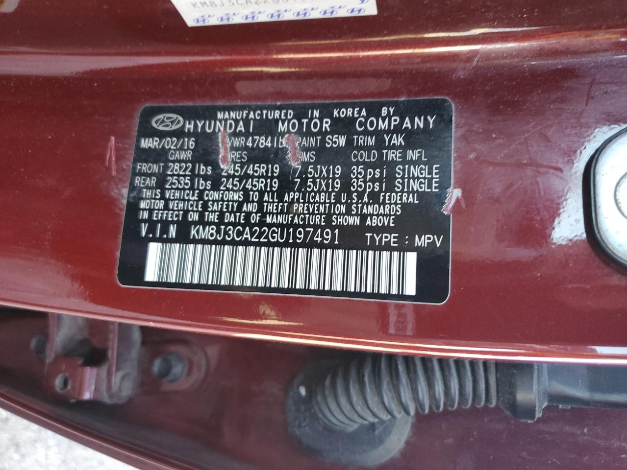 HYUNDAI TUCSON LIMITED