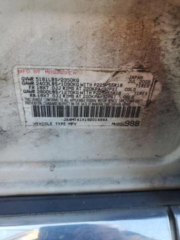 2009 MITSUBISHI OUTLANDER #3296355192