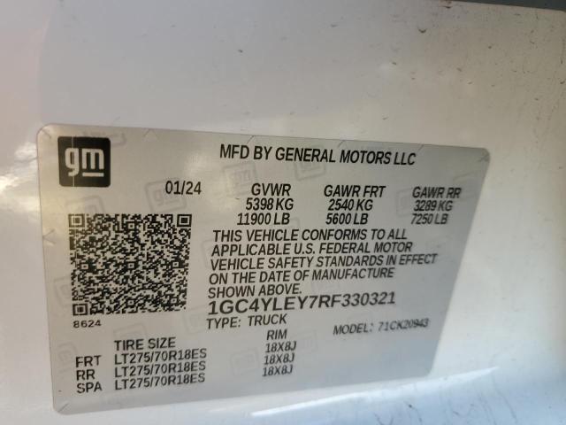 2024 CHEVROLET SILVERADO #3305501060