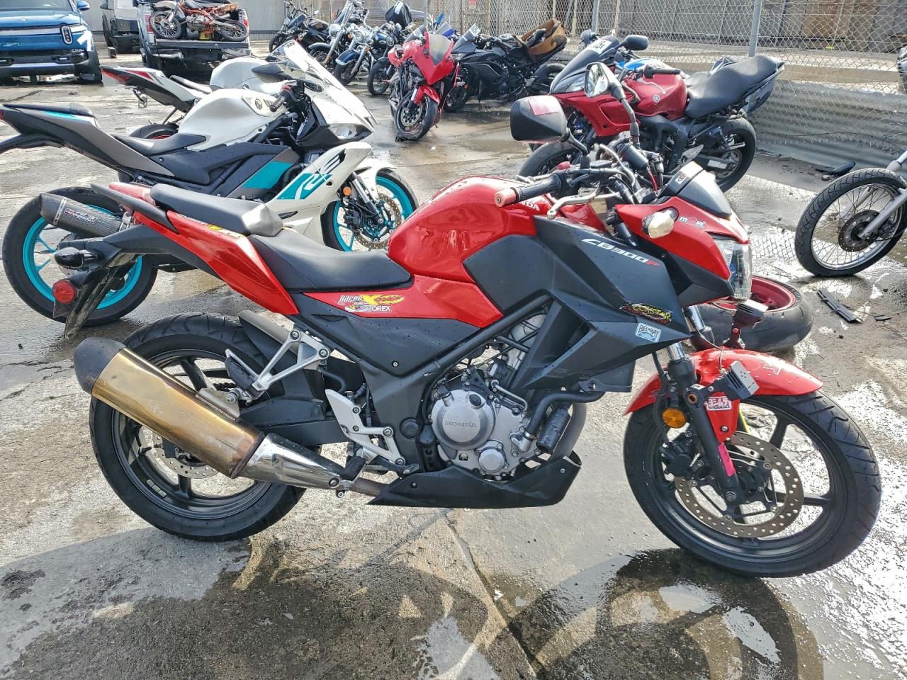 Lot #3301732339 2015 HONDA CB300F