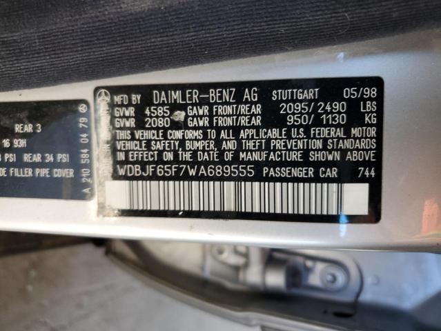 1998 MERCEDES-BENZ E 320 #3296417661