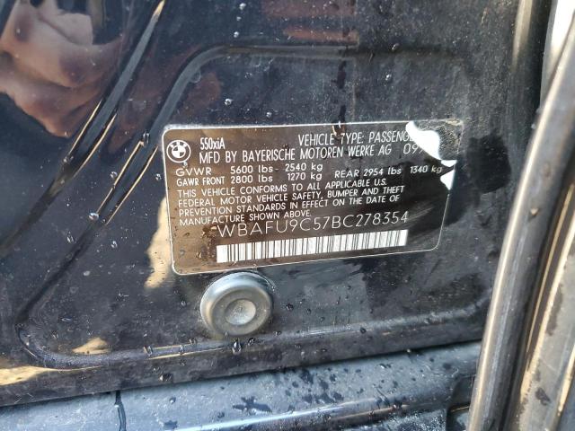 2011 BMW 550 XI #3291200012