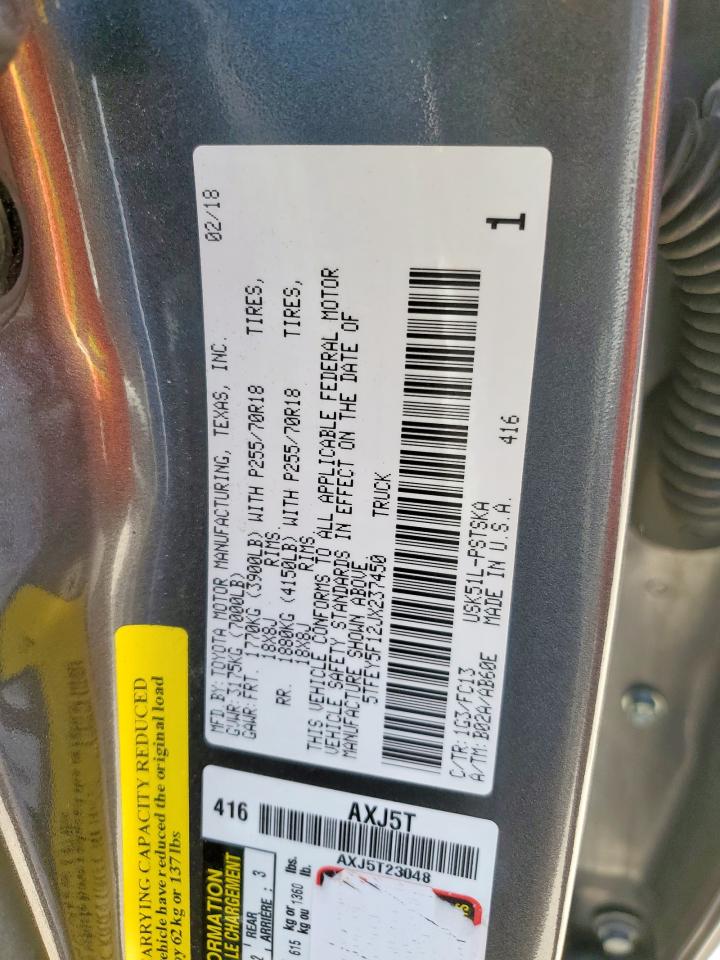 TOYOTA TUNDRA CREWMAX SR5