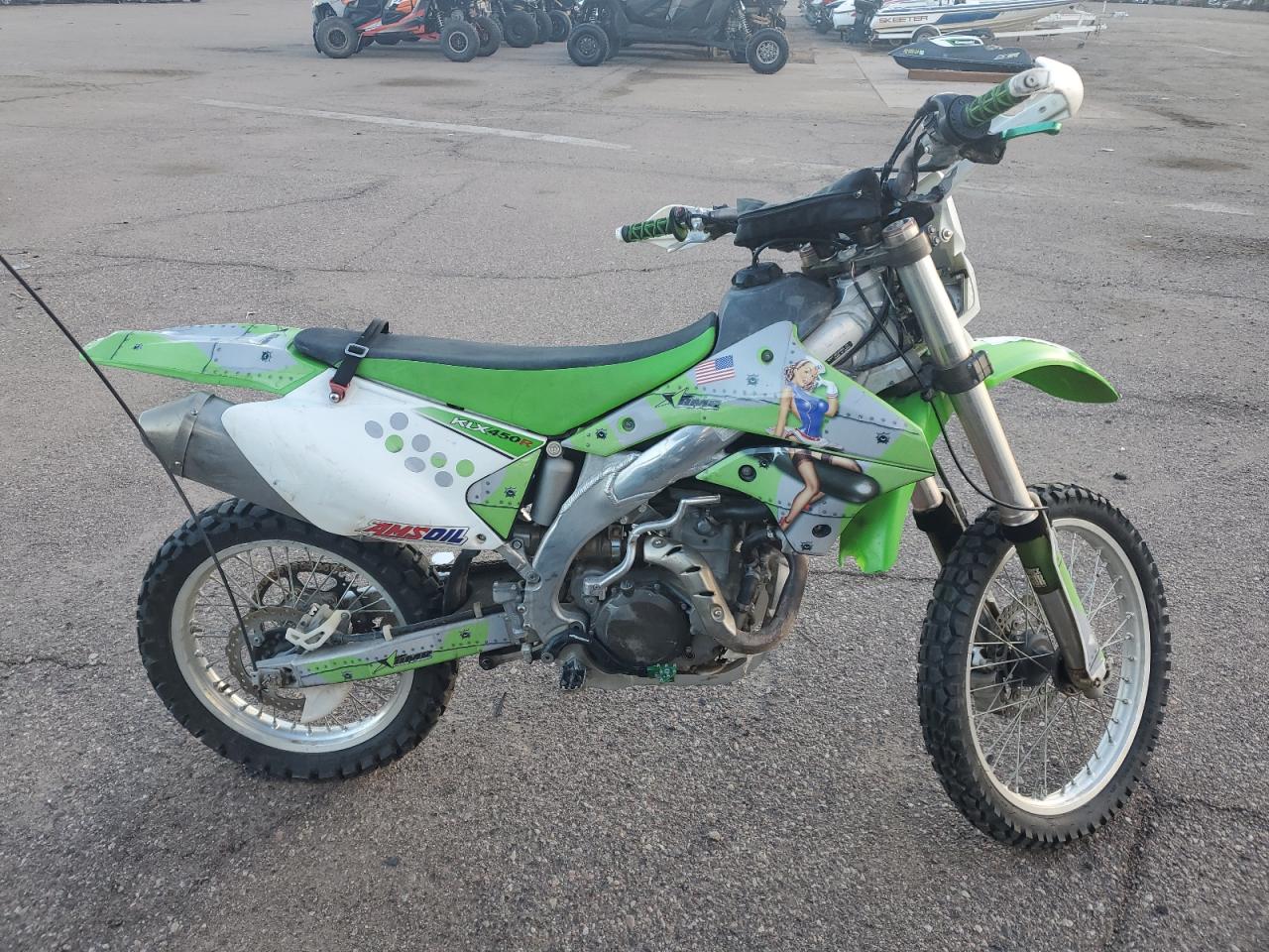 Lot #3291508940 2008 KAWASAKI KLX450 A