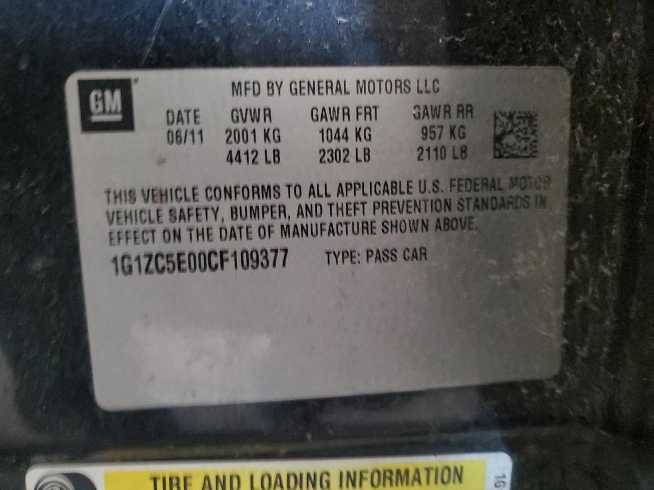 CHEVROLET MALIBU 1LT